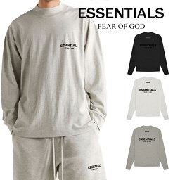 ESSENTIALS FOG エッセンシャルズ　両面ロゴ ロンT ロングスリーブ Tシャツ T 長袖 バックプリント メンズ レディース オーバーサイズ ESSENTIALS LS TEE オフホワイト FOG ESSENTIALS フィアオブゴッド Fear Of God