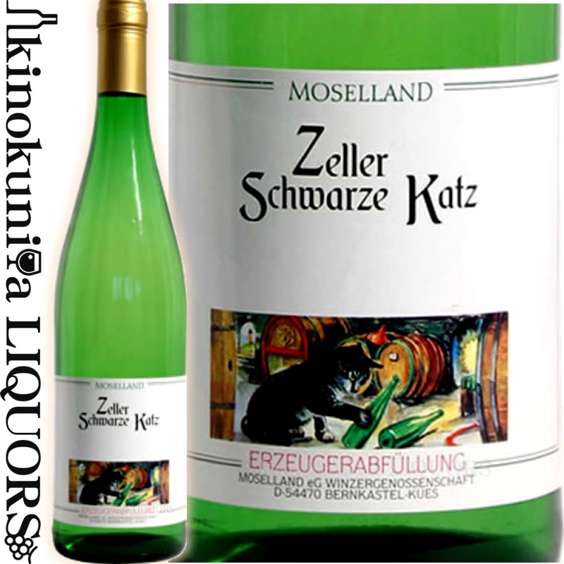 モーゼルランドツェラー・シュヴァルツェカッツ　[2010]白ワイン　甘口　750ml ドイツ　モーゼル・ザール・ルーヴァー　QbAZeller Schwarze Katz　2010円高還元セール