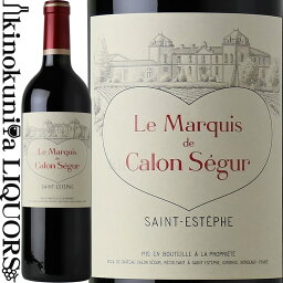 ル マルキ ド カロン セギュール [<strong>2020</strong>] 赤ワイン フルボディ 750ml / フランス ボルドー オー メドック A.O.C. サン テステフ セカンド ワイン Le Marquis de Calon Segur