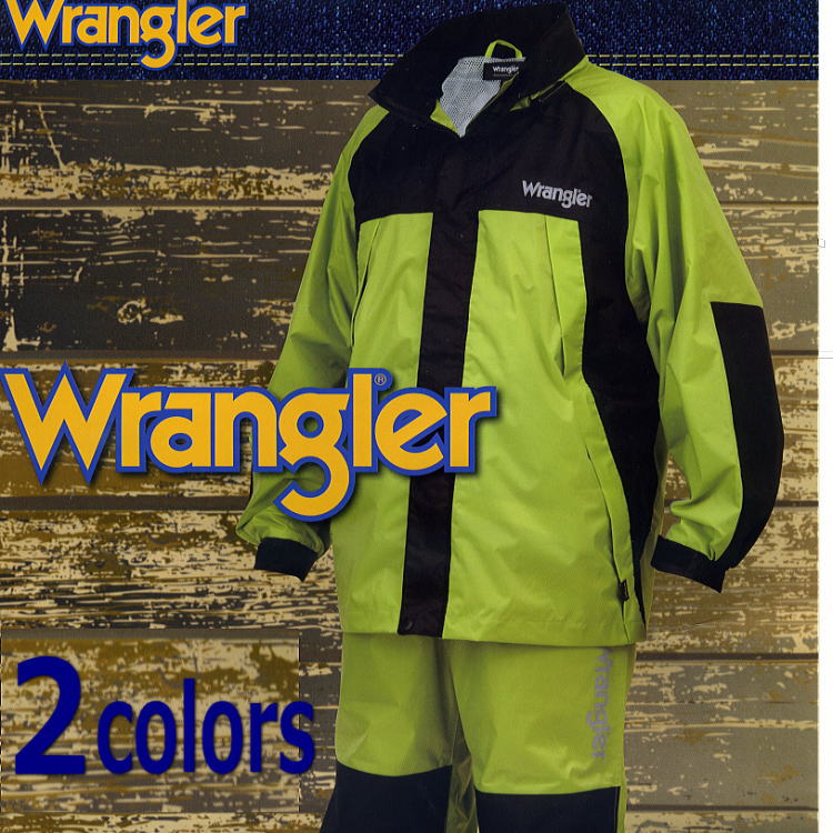 Wrangler ラングラー レインウェア WR-22 レインスーツ 雨合羽 レインウエア…...:todakana:10013997