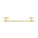 DUVE TB215HP 真鍮製 タオルバー FIORE TOWEL BAR 700 (タオル掛け アンティーク調 アイアン雑貨 タオルかけ サニタリー おしゃれ)