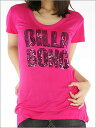 BILLABONG ビラボン レディースTシャツキラキラ♪スパンコールロゴ肌触りの良いレーヨン素材使用他カラー有り