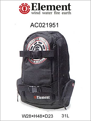 2012新作！【ELEMENT】エレメントBACK PACK(バックパック)