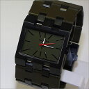 yKiES̍ۏ؁zMEN'S NIXON ALL BLACK~GREENI[ubN~O[ ...