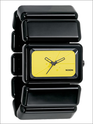 35%OFFセール。レディース　ニクソン　腕時計WOMEN'S NIXON VEGABLACK/CITRON35%OFFセール。【正規品・2年保証】