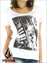 【VOLCOM】ボルコム レディース デザインTシャツ
