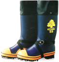 ミツウマ製岩礁長靴　スパイクブーツ林業用強力スパイク長靴