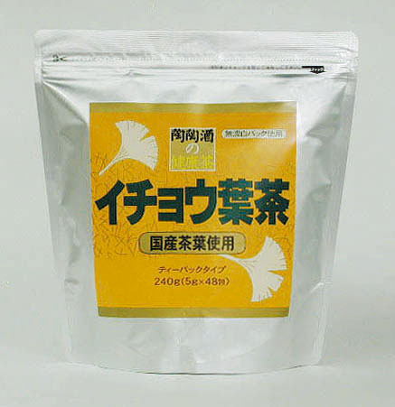 イチョウ葉茶・国産茶葉仕様（5g×48包入ティーバッグ）
