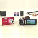 ビクター　デジタルビデオムービー「GZ-HM280」＆カシオ　デジカメ「EXILIM EX-ZS20」2011年12月発売のフルハイビジョンムービーに、カシオの新発売デジタルカメラ「EXILIM EX-ZS20」、8GBのメモリーカード2枚をお付けしたセットが39,800円!