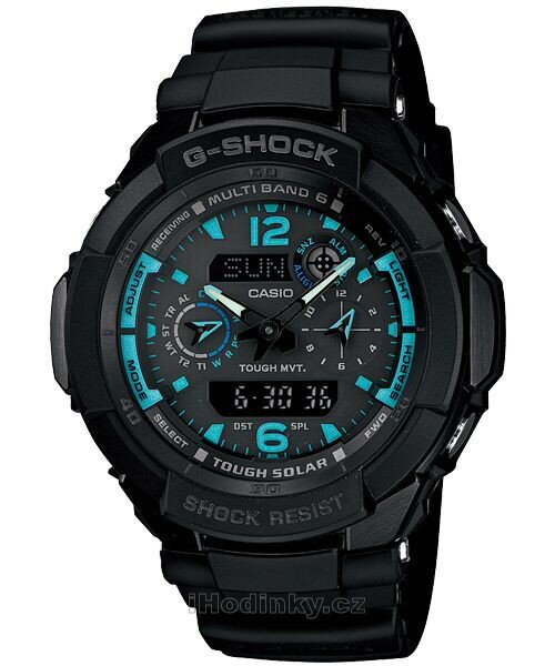 　カシオ海外モデルG-SHOCK 電波ソーラー　マルチバンド6搭載「SKY COCKPIT（スカイコックピット）」GW-3500B-1A2GW-3500 GW3500 GW-3500B GW-3500B-1 GW-3500B-1A2 GW-3500B-1A2DR GW-3500B-1A2JF