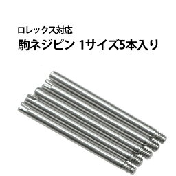 【楽天1位】<strong>ロレックス</strong>対応 駒ネジネジピンバラ 1サイズ5本入り DE-658