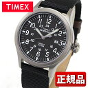 TIMEX タイメックス Expedition スカウトメタル TW4B06900 国内正規品 メンズ レディース 腕時計 男女兼用 ユニセックス 革ベルト レザー ナイロン バンド クオーツ アナログ 黒 ブラック 母の日