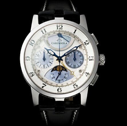 　CITIZEN　　CAMPANOLA　　CTY57-1071　"Eco-Drive Chronograph "　[正規品][送料無料][ソーラー][メンズ][クロノグラフ][ムーンフェイズ][パワーリザーブ]　