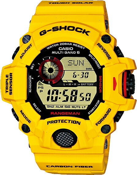 　CASIO　　G-SHOCK　GW-9430EJ-9JR　"RANGEMAN　　G-SHOCK 30th Anniversary Lightning Yellow　"　[NEW][正規品][送料無料][ソーラー電波][メンズ][限定モデル]　