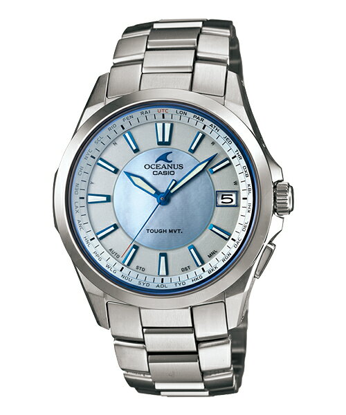 【正規品】　CASIO　【カシオ】　OCEANUS　【オシアナス】　OCW-S100P-2AJF　"Classic Line　スマートアクセス搭載"　【smtb-TD】【saitama】【楽ギフ_包装選択】【あす楽_土曜営業】【あす楽_日曜営業】[2012モデル][正規品][送料無料][ソーラー電波][メンズ]　