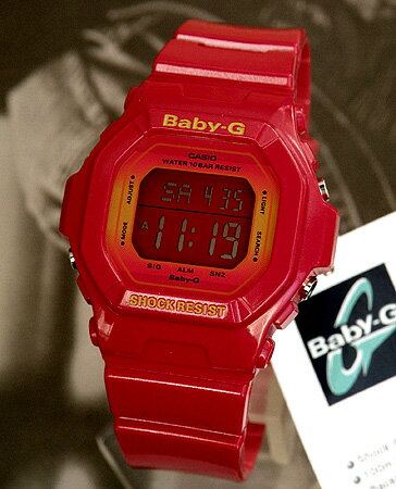 カシオ【CASIO】BG-5600SA-4DRBaby-G Metallic ColorsベビーG海外モデルインパクト大のレッドでカラーリング！メタリックカラーズレディースウォッチレディース　腕時計
