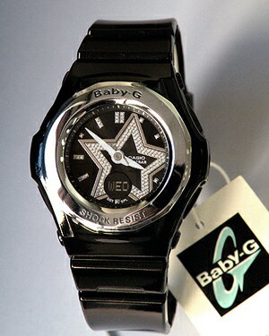 ＜レビューを書いて送料無料＞【CASIO】カシオ【Baby-G】ベビーGBGA-103-1Bブラックスターインデックスレディース 腕時計 女性用 時計 ウォッチ