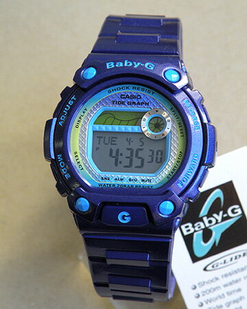 カシオ【CASIO】ベビーG【Baby-G】BLX-100-2海外モデルスポーツライン【G-LIDE】Gライドタイドグラフ搭載レディース　腕時計