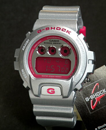 【CASIO】カシオ【G-SHOCK】GショックDW-6900CB-8シルバーCrazy Colorsクレイジーカラーズ人気の6900型スラッシャーメンズ　腕時計