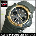 カシオGショックAWR-M100A-3A アナデジソーラー 日本未発売モデルCASIO G-SHOCK腕時計 G-SHOCK メンズ 腕時計 カシオ Gショック ジーショック●送料無料!!AWR-M100A-3A