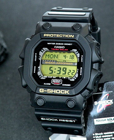 カシオ【CASIO】G-SHOCKGX-56-1Bブラックタフソーラー搭載Gショックの中でも迫力あるビックフェイスg-shock海外モデルメンズ　腕時計