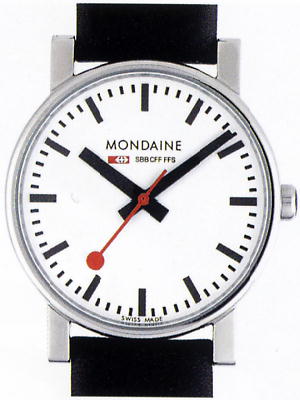 【MONDAINE】A658.30300.11SBBモンディーンスイス国鉄鉄道時計エヴォ