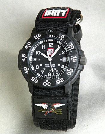 LUMINOX人気No.1モデルルミノックスネイビーシールズ3901黒ベルクロT25表記ありミリタリーウォッチメンズ　腕時計