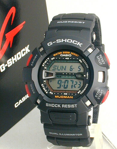 【CASIO】カシオ【G-SHOCK】Gショック防塵防泥構造マッドマンデュアルイルミネーター搭載G-9000-1Vブラック【楽ギフ_包装】【smtb-KD】【激安の嵐！送料無料】CASIO G-SHOCK腕時計 G-SHOCK メンズ 腕時計 カシオ Gショック ジーショック　海外 モデルG-9000-1V