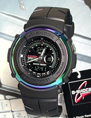 G-SHOCK腕時計CASIOカシオGショックG-SHOCKエグゾーストホイール(ブラック)G-306X-1ADRアナログデジタルコンビ