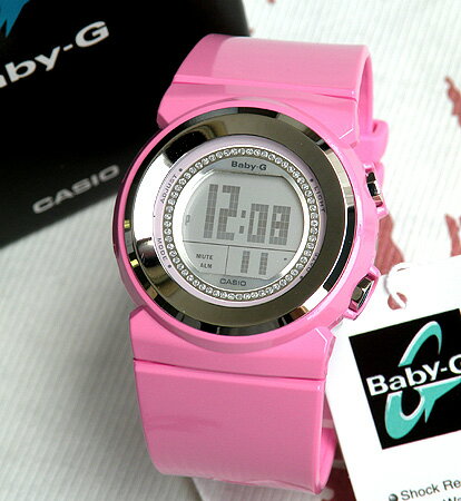 【ひなあられプレゼント】CASIOカシオBaby-GベビーGBGD-102-4DRピンク海外直輸入品Gemmy Dial Seriesジェミーダイアルシリーズ文字板に可愛いラメをレイアウトしたラウンドケースモデル(北海道・沖縄・離島は送料無料除外地域)【smtb-KD】