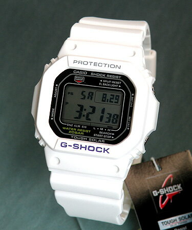 ＜レビューを書いて送料無料＞【CASIO】カシオ【G-SHOCK】Gショック光発電タフソーラーG-5600A-7DRマットなホワイト人気のスピード【smtb-KD】【楽ギフ_包装】メンズ　腕時計【あす楽対応】【あす楽_土曜営業】【あす楽_日曜営業】●送料無料!!CASIO G-SHOCK腕時計 G-SHOCK メンズ 腕時計 カシオ Gショック ジーショック　海外 モデル　G-5600A-7　G-5600A