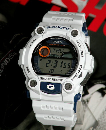 【CASIO】カシオ【G-SHOCK】GショックG-7900A-7DR海外モデルタイドグラフ・ムーンデータ機能