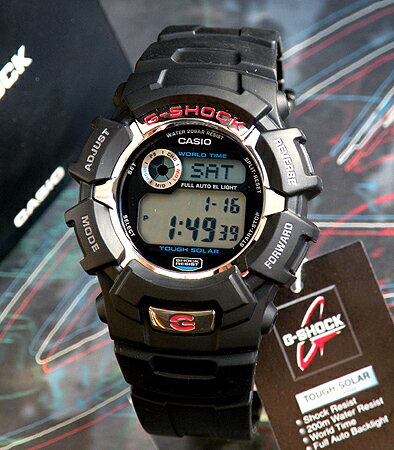 シンプルで見やすい液晶が魅力！【CASIO】カシオ【G-SHOCK】GショックG-2310R-1日本未発売モデル電池交換不要タフソーラー搭載モデル【楽ギフ_包装】【あす楽対応】【あす楽_土曜営業】【あす楽_日曜営業】【smtb-KD】●送料無料!!CASIO G-SHOCK腕時計 G-SHOCK 腕時計 カシオ Gショック ジーショック 時計 G-2310R-1