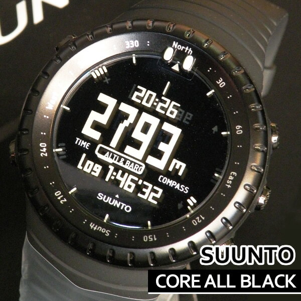 ★送料無料 SUUNTO スント CORE スント コア オールブラック SS014279…...:tokeiten:10007857