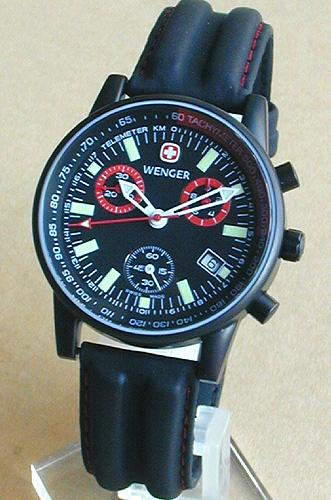 ウェンガーWENGER W70731ケース径【約38mm】 SRCスイスレイドコマンド公式ウォッチ映画海猿で登場の人気モデルラバーベルト メンズ 腕時計