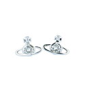 【全商品ポイント10倍!楽天スーパーセール開催!】Vivienne Westwood / ヴィヴィアンウエストウッド NANO SOLITAIRE EARRINGS 62010037-W110 724497B-1 ピアス ナノソリティア ジュエリー アクセサリー レディース シルバー【あす楽対応_東海】