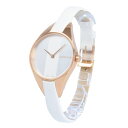 CALVIN KLEIN / カルバンクライン K8P236L6 Rebel リベル 腕時計 レディース ホワイト ローズゴールド レザー CK シーケー 【あす楽対応_東海】