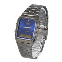 CASIO / カシオ スタンダード AQ-230GG-2A 腕時計 メンズ レディース ユニセックス チープカシオ チプカシ アナデジ ネイビー ガンメタ 【あす楽対応_東海】