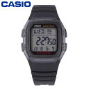 エントリー&3980円以上お買い上げでポイント2倍!8/11 1:59まで CASIO カシオ カシオスタンダード チープカシオ チプカシ腕時計 時計 メンズ レディース ユニセックス デジタル クオーツ ラバー ブラック W-96H-1Bプレゼント ギフト 1年保証 送料無料