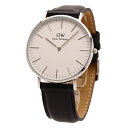 【クーポン利用で最大2000円引き!お買い物マラソン開催中!】DANIEL WELLINGTON / ダニエル ウェリントン0206DW / Classic / Sheffield / シェフィールド / シルバーDW00100020【あす楽対応_東海】【最安挑戦】