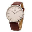 【ポイント10倍!楽天お買い物マラソン 最大2000円引き】DANIEL WELLINGTON/ダニエル ウェリントン0207DW/Classic/St Andrews/セントアンドルーズ/シルバー DW00100021【あす楽対応_東海】【最安挑戦】