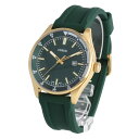FOSSIL / フォッシル FS5597 Belmar ベルマー 腕時計 メンズ グリーン ゴールド ラバー 【あす楽対応_東海】