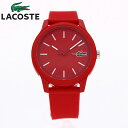 LACOSTE / ラコステ 2010988 腕時計 メンズ レディース ユニセックス クオーツ ラバー レッド 【あす楽対応_東海】 父の日