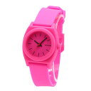 【ポイント10倍!期間限定セール!最大2000円引き!】NIXON/ニクソンSmall Time Teller P Hot Pink/スモールタイムテラーA425221 ピンク/スモールタイムテラー ピンク 【あす楽対応_東海】【最安挑戦】
