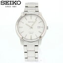 6時間限定セール開催中!5/15 23:59まで SEIKO セイコー ネオクラシック 腕時計 時計 メンズ アナログ クオーツ 3針 シンプル ビジネス 仕事 就活 防水 サファイア ステンレス メタル ブレス ホワイト 白 シルバー 銀 SGEH39P プレゼント ギフト 1年保証 送料無料