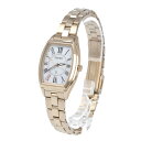 SEIKO セイコー / LUKIA ルキア SSQW046 腕時計 レディース 電波受信 ソーラーバッテリー ゴールド チタニウム日本製 【あす楽対応_東海】
