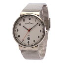 【ポイント10倍!楽天お買い物マラソン 最大2000円引き】SKAGEN/スカーゲンSKW6025 メッシュベルト シルバー メンズ/腕時計 STEEL メンズ【あす楽対応_東海】【最安挑戦】