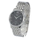 TISSOT / ティソ T0634281105800 TRADITION AUTOMATIC SMALL SECOND 腕時計 メンズ スモールセコンド 機械式 自動巻き オートマチック アナログ ステンレス シルバー ブラック スイス 【あす楽対応_東海】