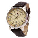 TOMMY HILFIGER / トミー ヒルフィガー1710343 / 腕時計 メンズ レザーベルト カレンダー【あす楽対応_東海】