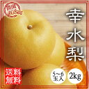 幸水梨【送料無料】 2kg【贈答】【ギフト】|幸水| 夏の梨...